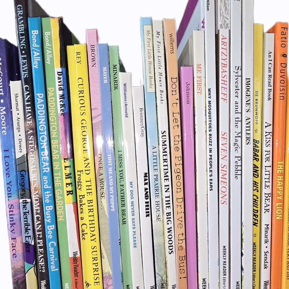 25 Colorful Children's‎ Book Collection Weekly Reader Hard Cover Excellent Cond